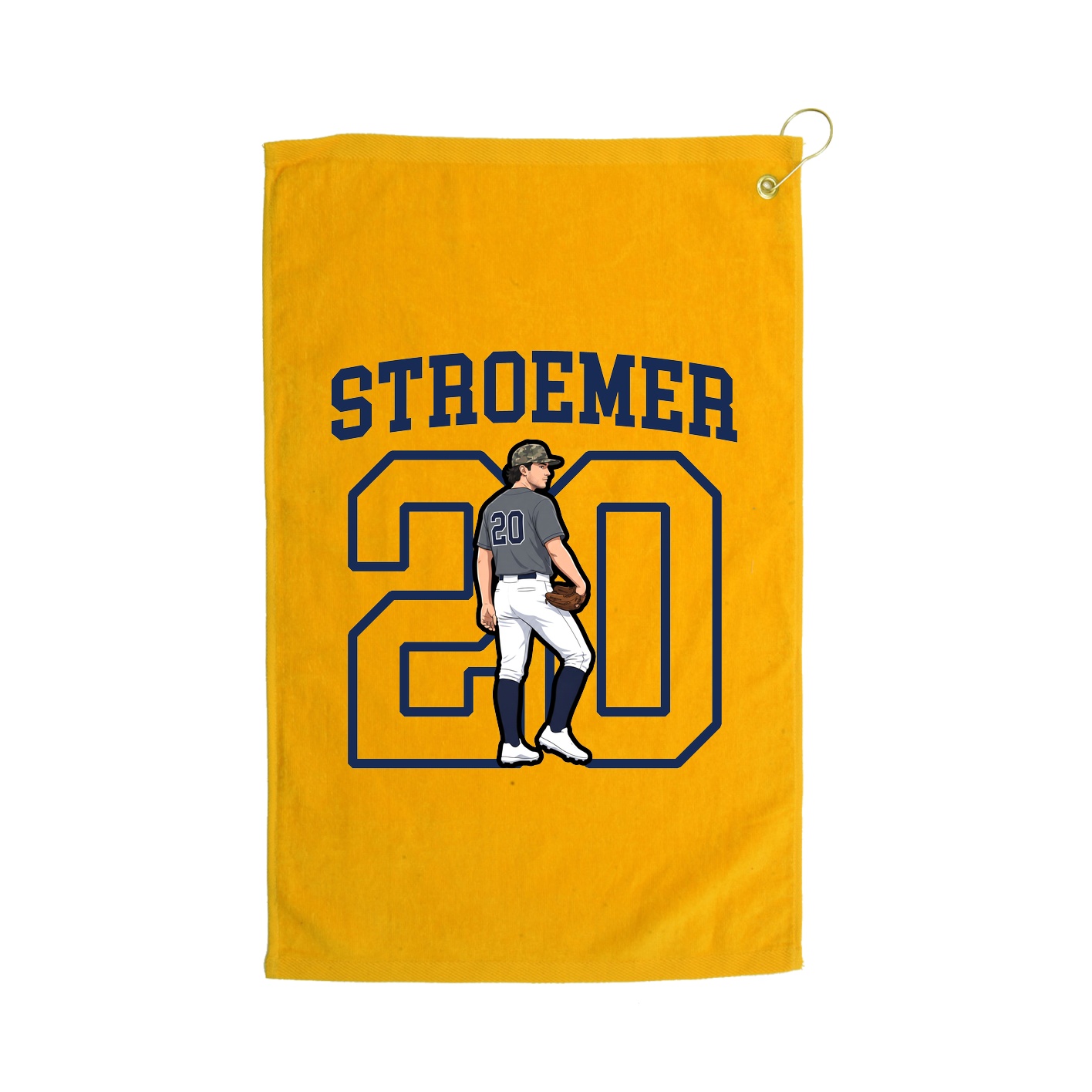 Golf Towel — Shirsey in Gold