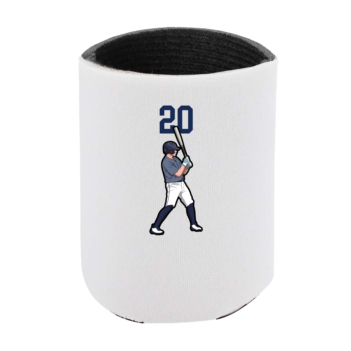 Can Holder — Number Top in White