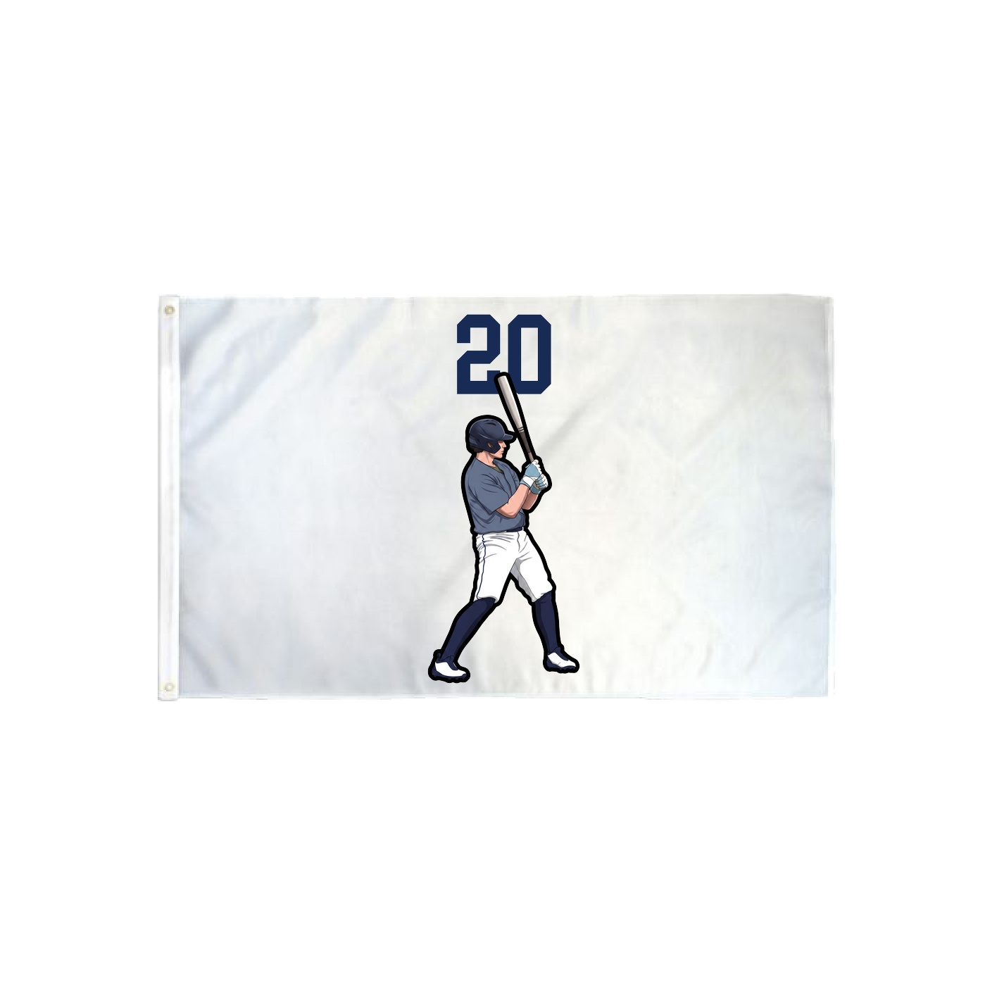 3x5 Flag — Number Top in Classic