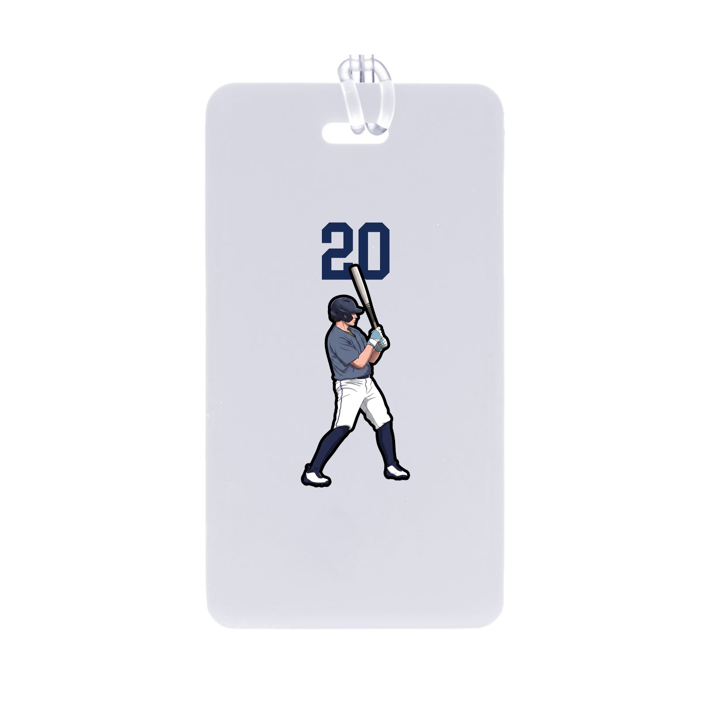 Bag Tag — Number Top in Classic