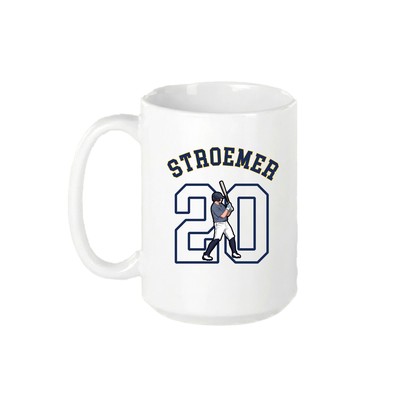 15oz Coffee Mug — Shirsey Arch in White