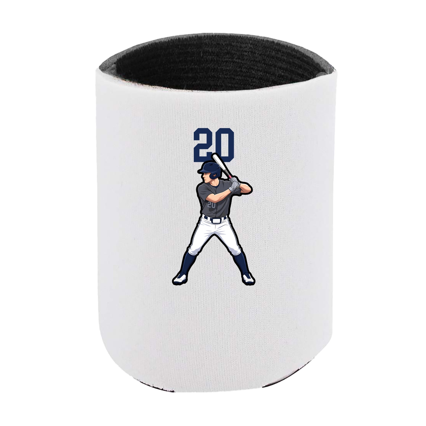 Can Holder — Number Top in White