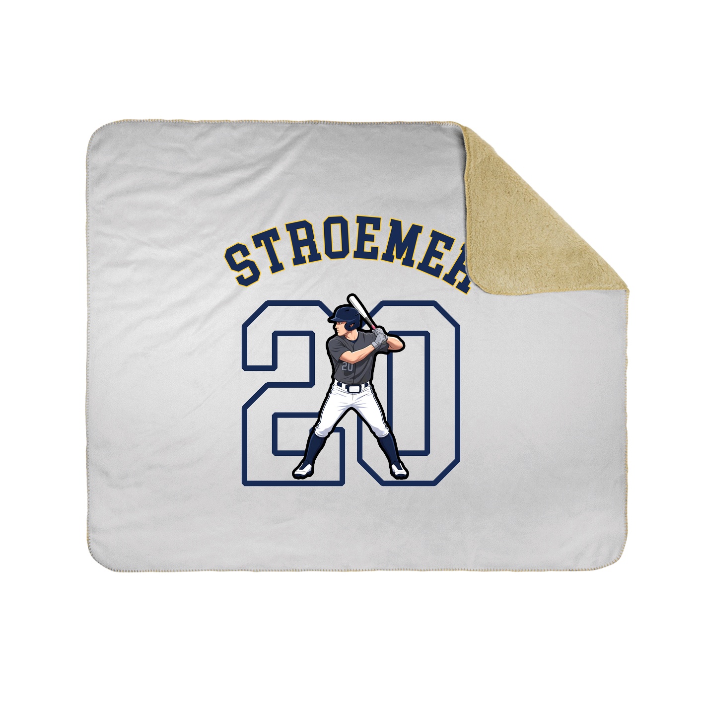 Throw Blanket — Shirsey Arch in White