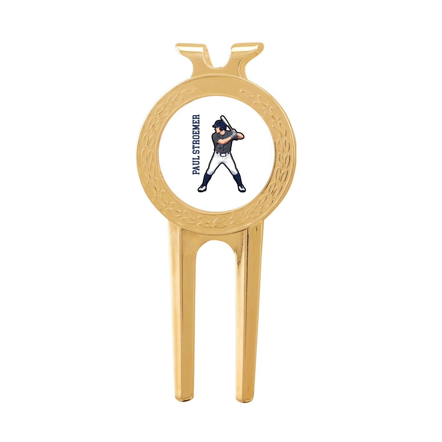 Divot Tool with Ball Marker — Name Vertical in Classic