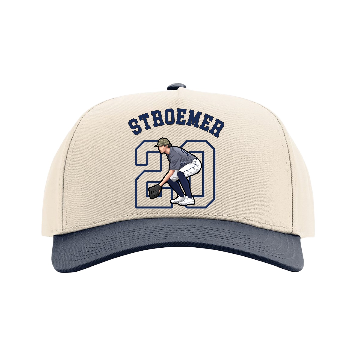 Full Fabric Five-Panel Champ Cap