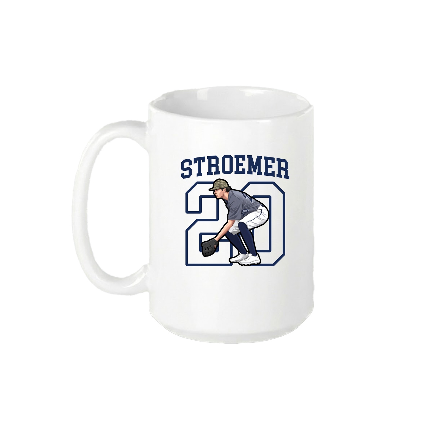 15oz Coffee Mug — Shirsey in White