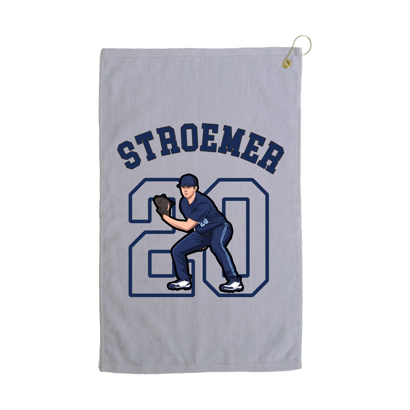 Golf Towel — Shirsey Arch in Grey