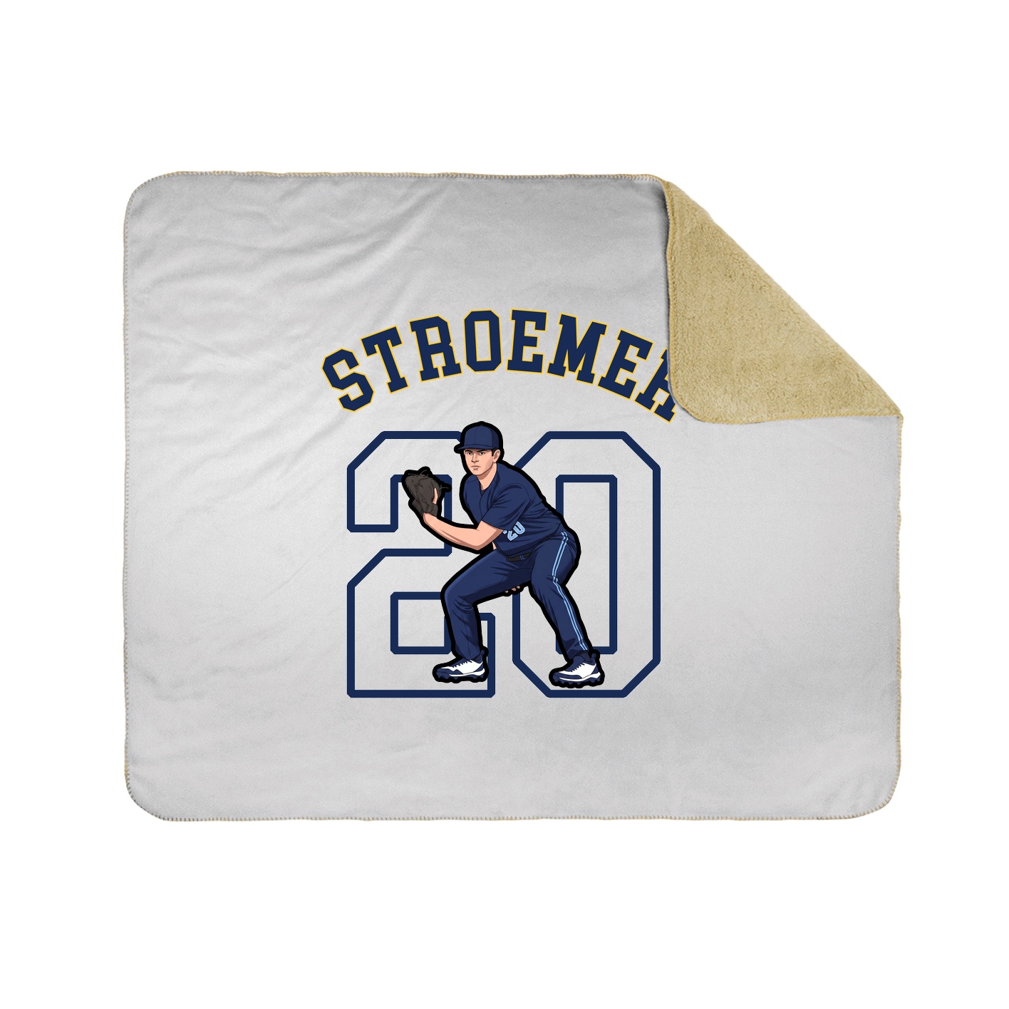 Throw Blanket — Shirsey Arch in White