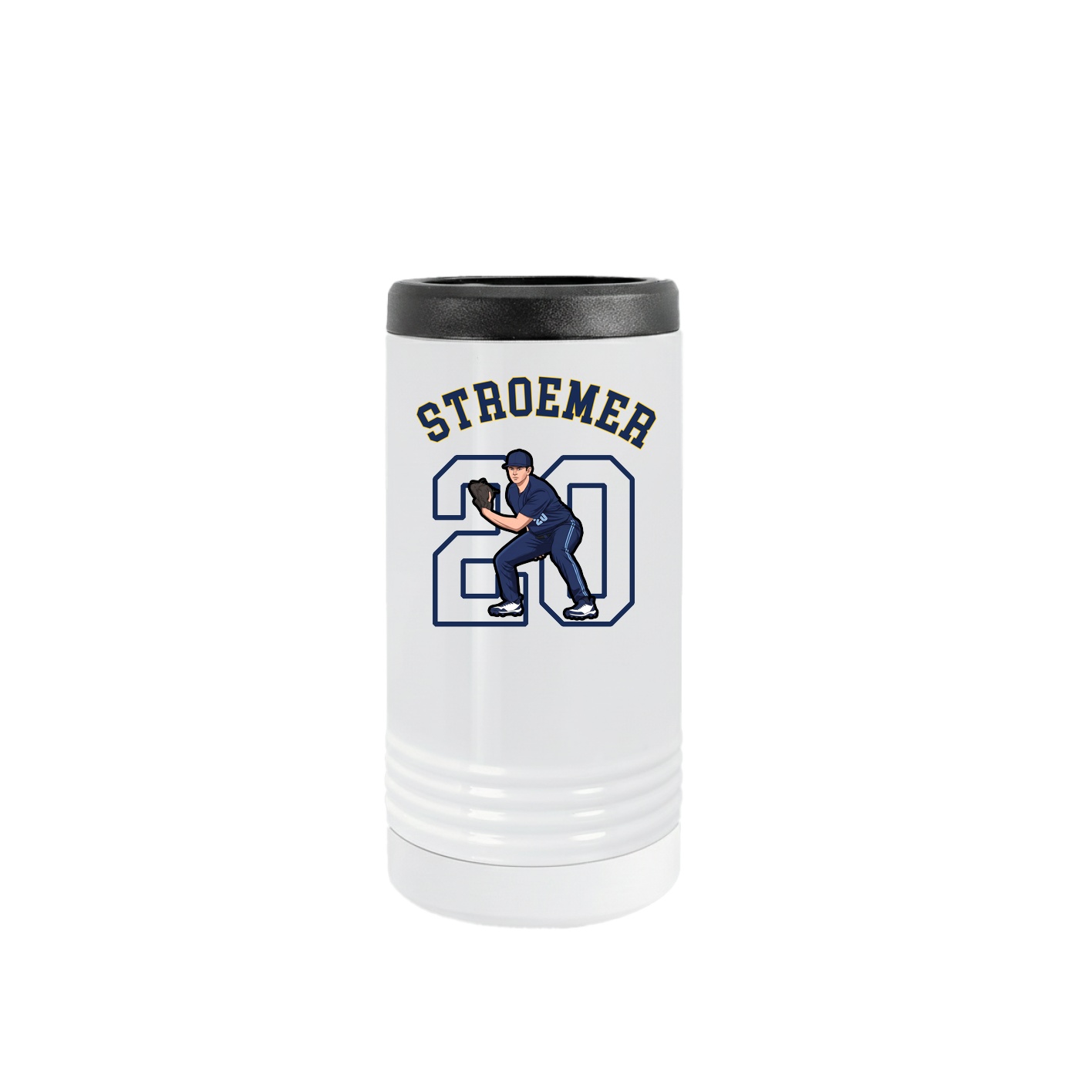 Slim Beverage Holder — Shirsey Arch in White
