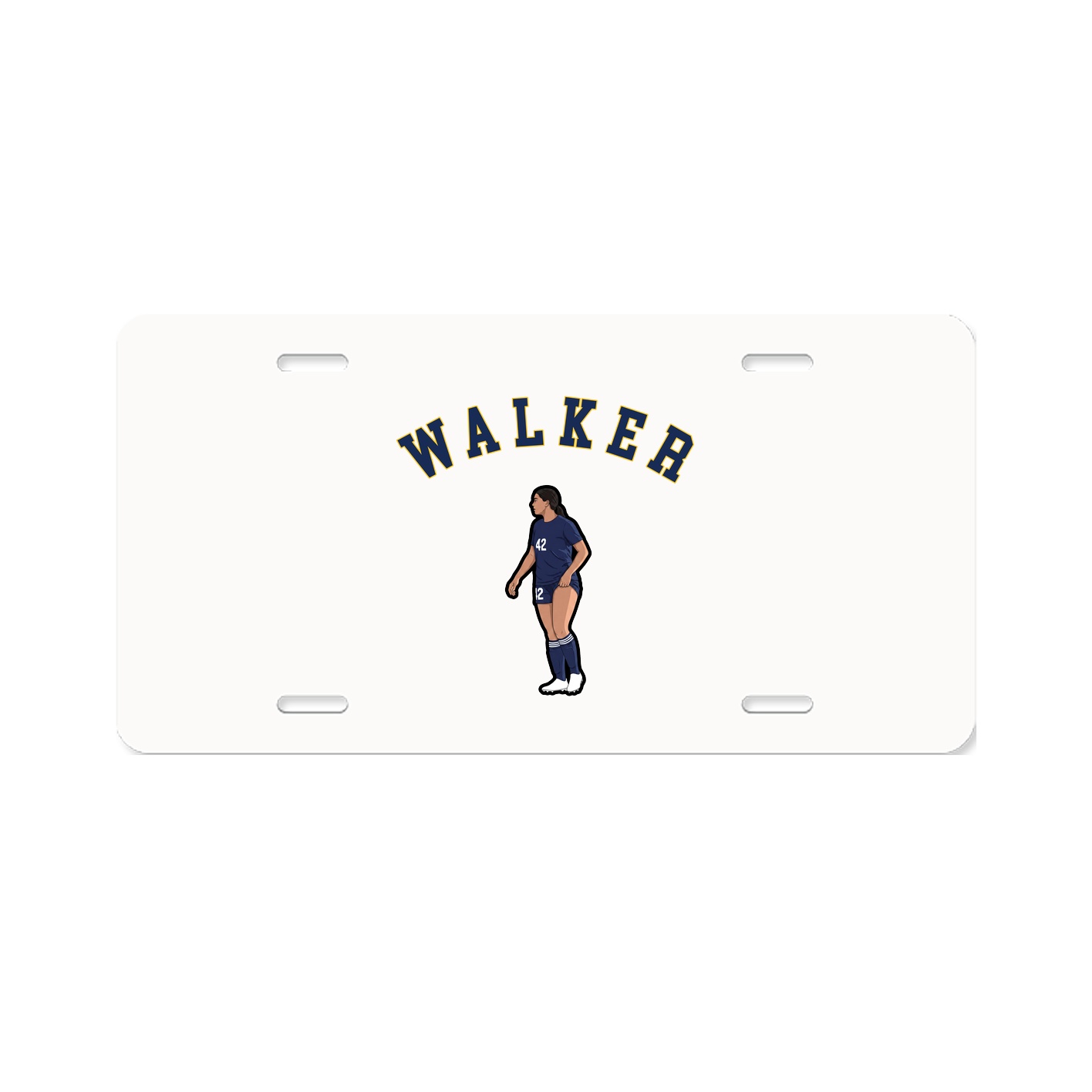 License Plate — Shirsey Arch in Classic