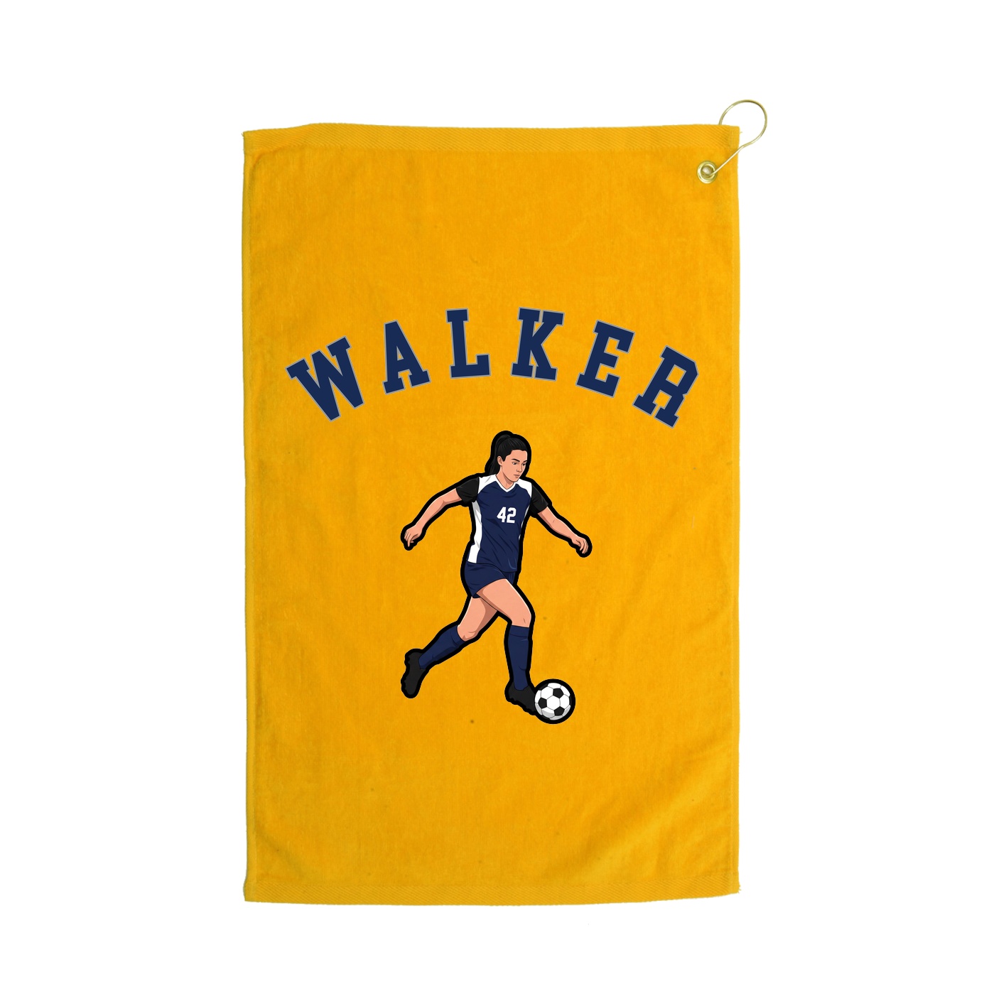 Golf Towel — Shirsey Arch in Gold