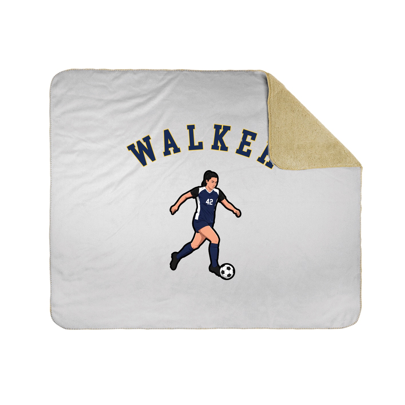Throw Blanket — Shirsey Arch in White