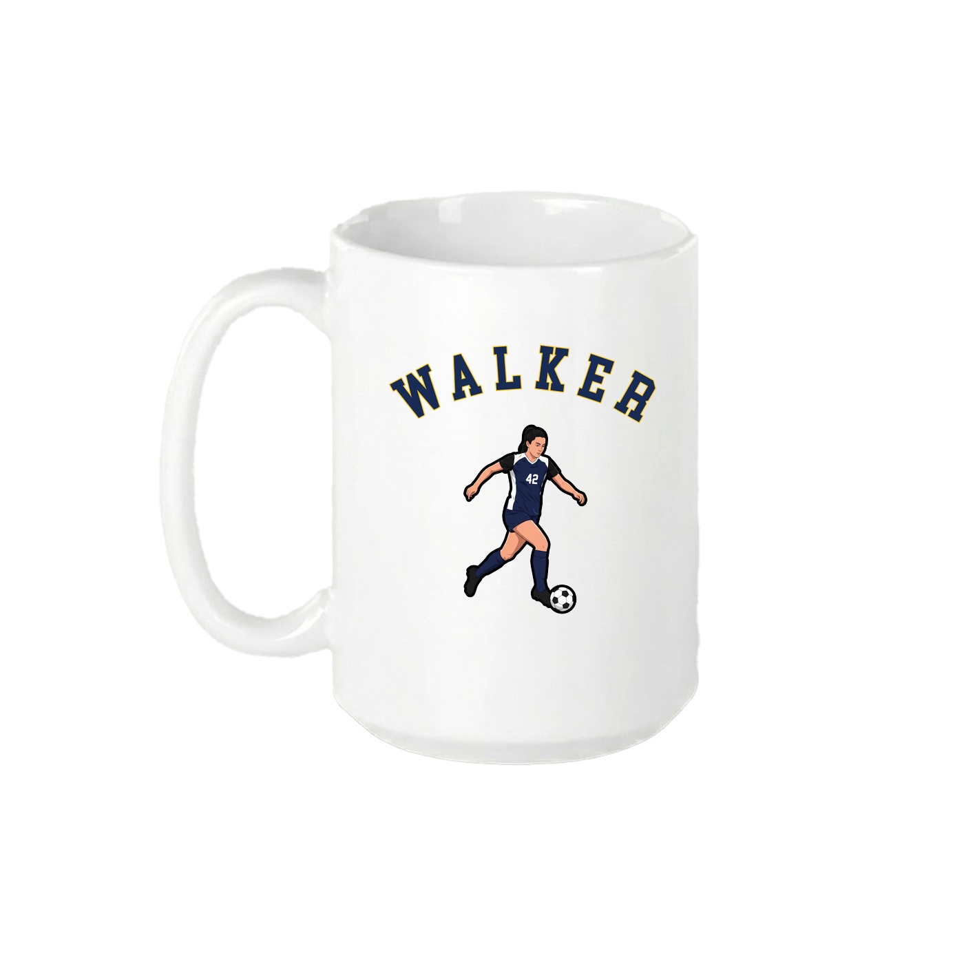 15oz Coffee Mug — Shirsey Arch in White