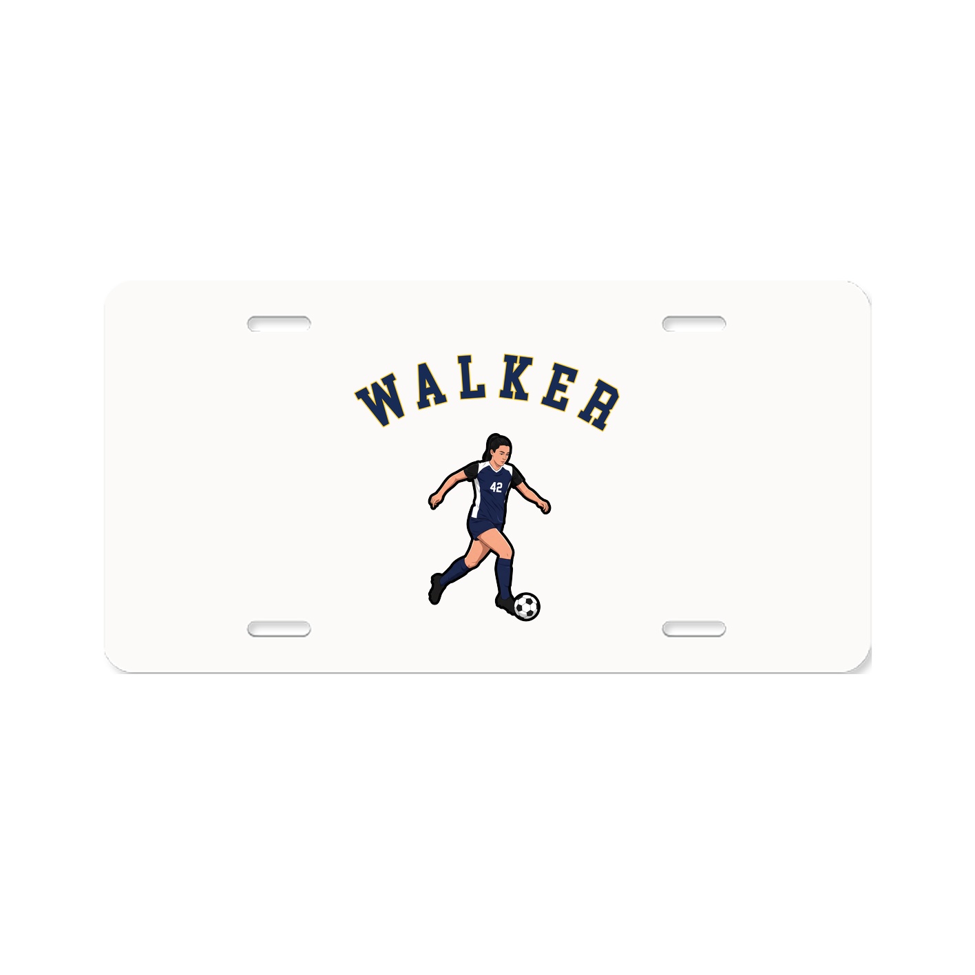 License Plate — Shirsey Arch in Classic