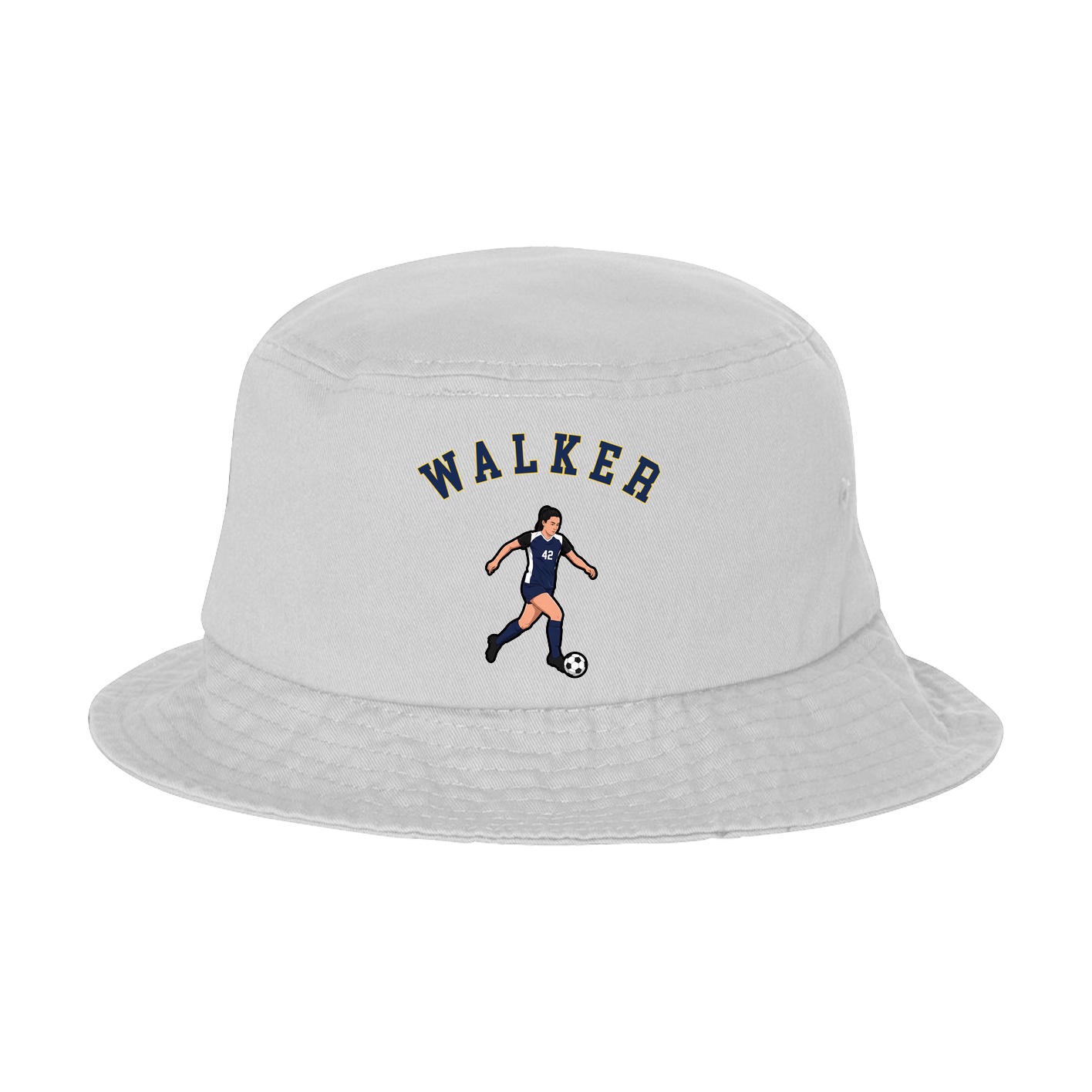 Bucket Cap — Shirsey Arch in White