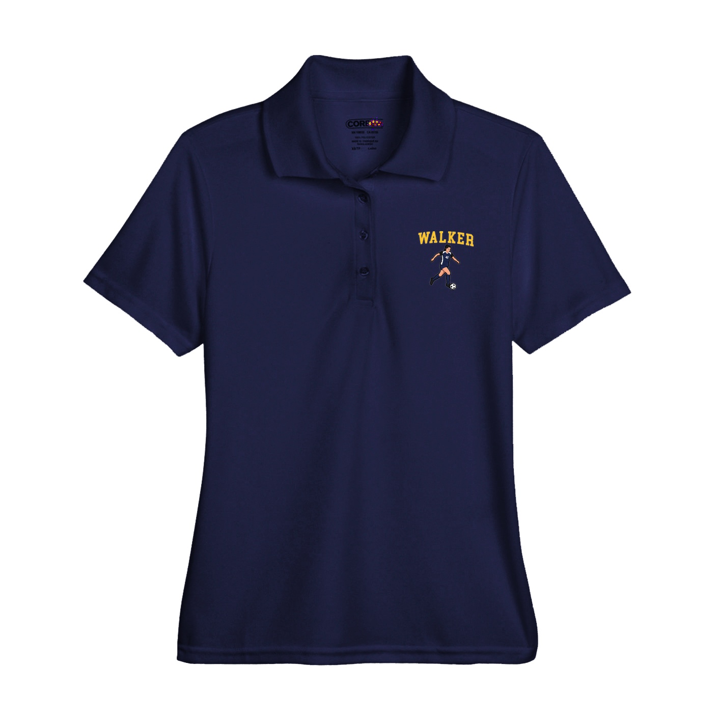 Womens Performance Polo — Shirsey in Navy