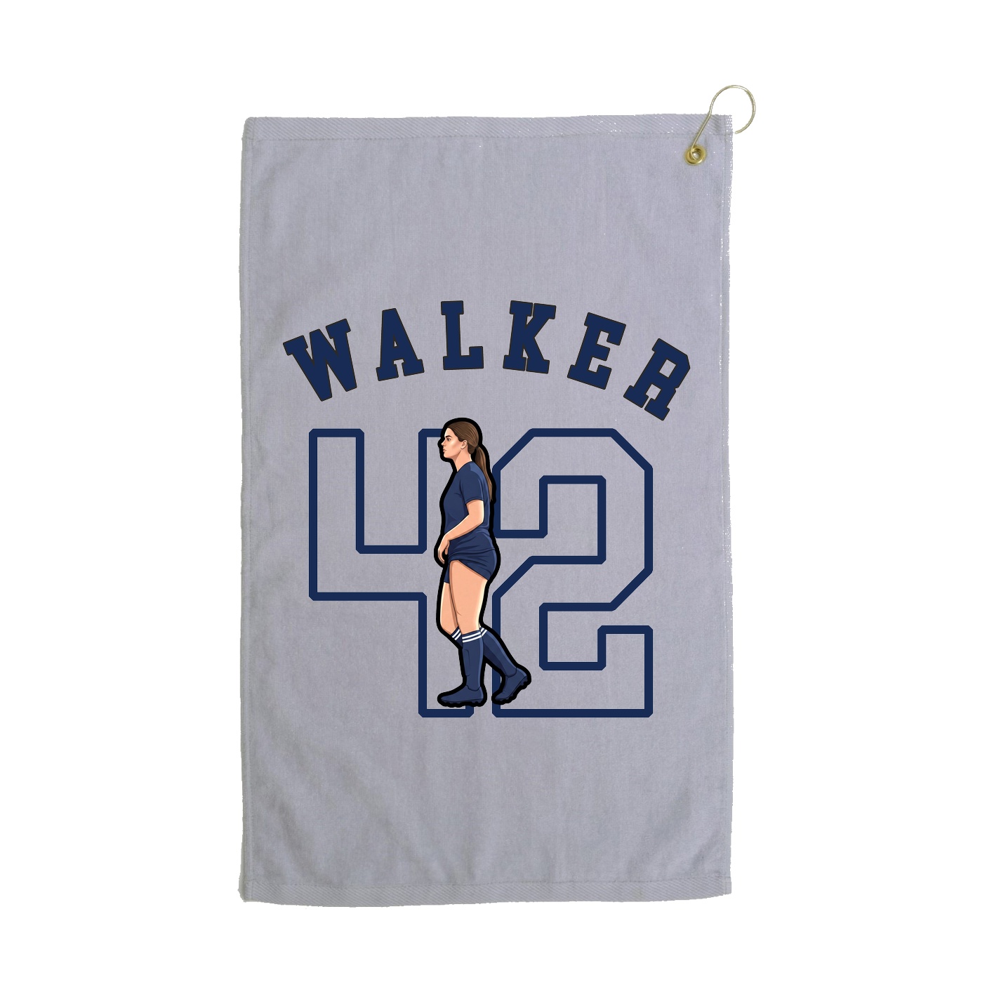 Golf Towel — Shirsey Arch in Grey