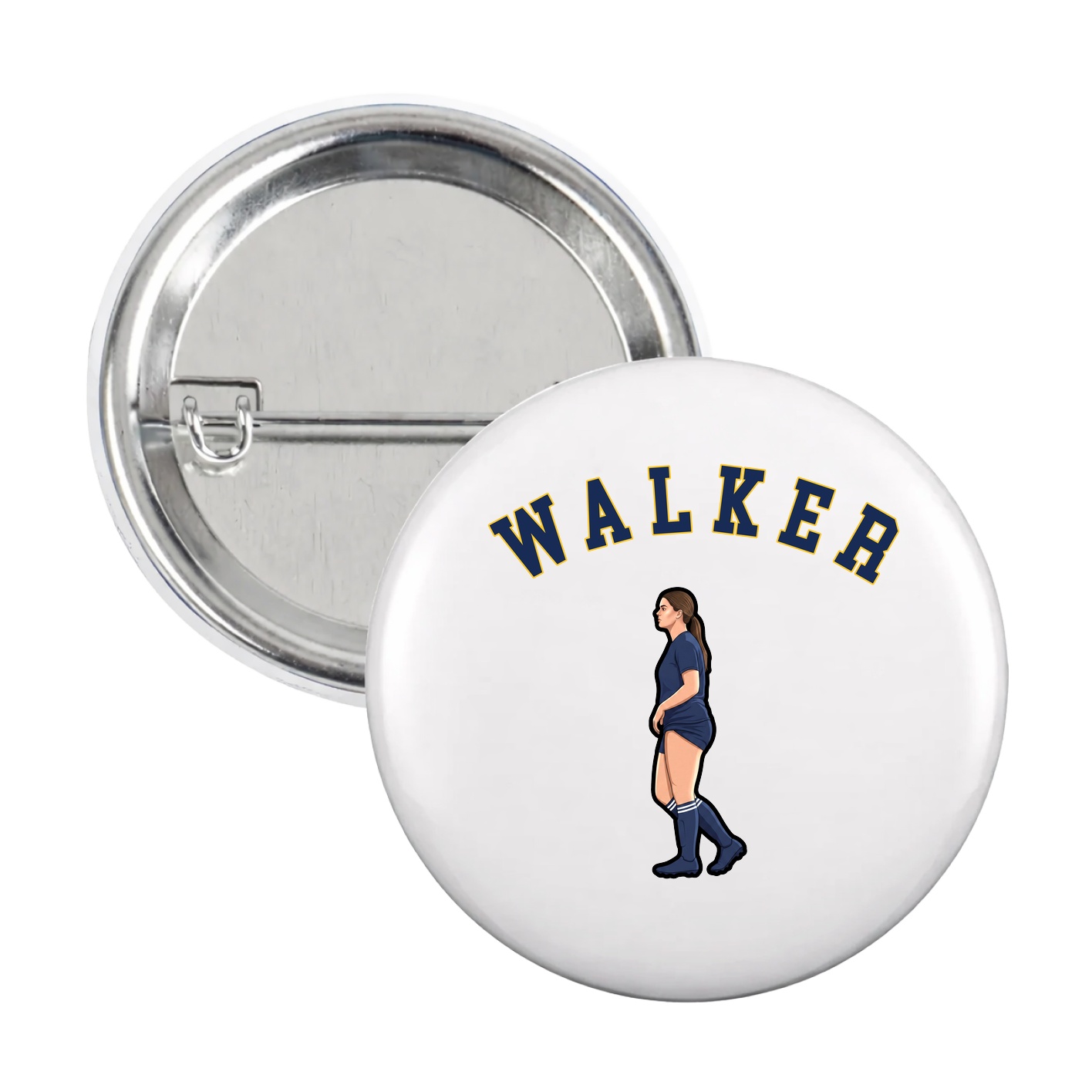 Game Day Button — Shirsey Arch in White