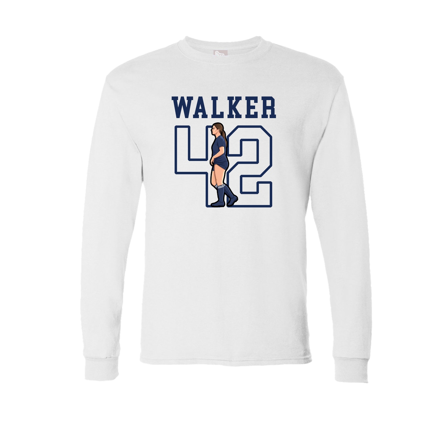 Long Sleeve Tee — Shirsey in White
