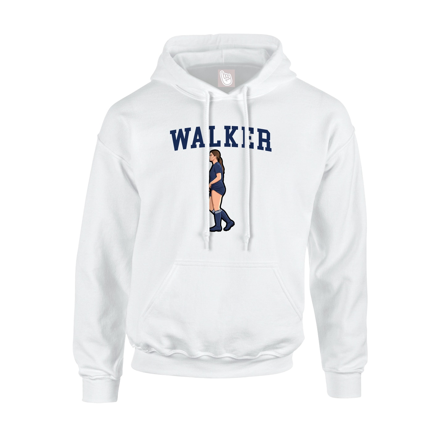 Hoodie — Shirsey in White
