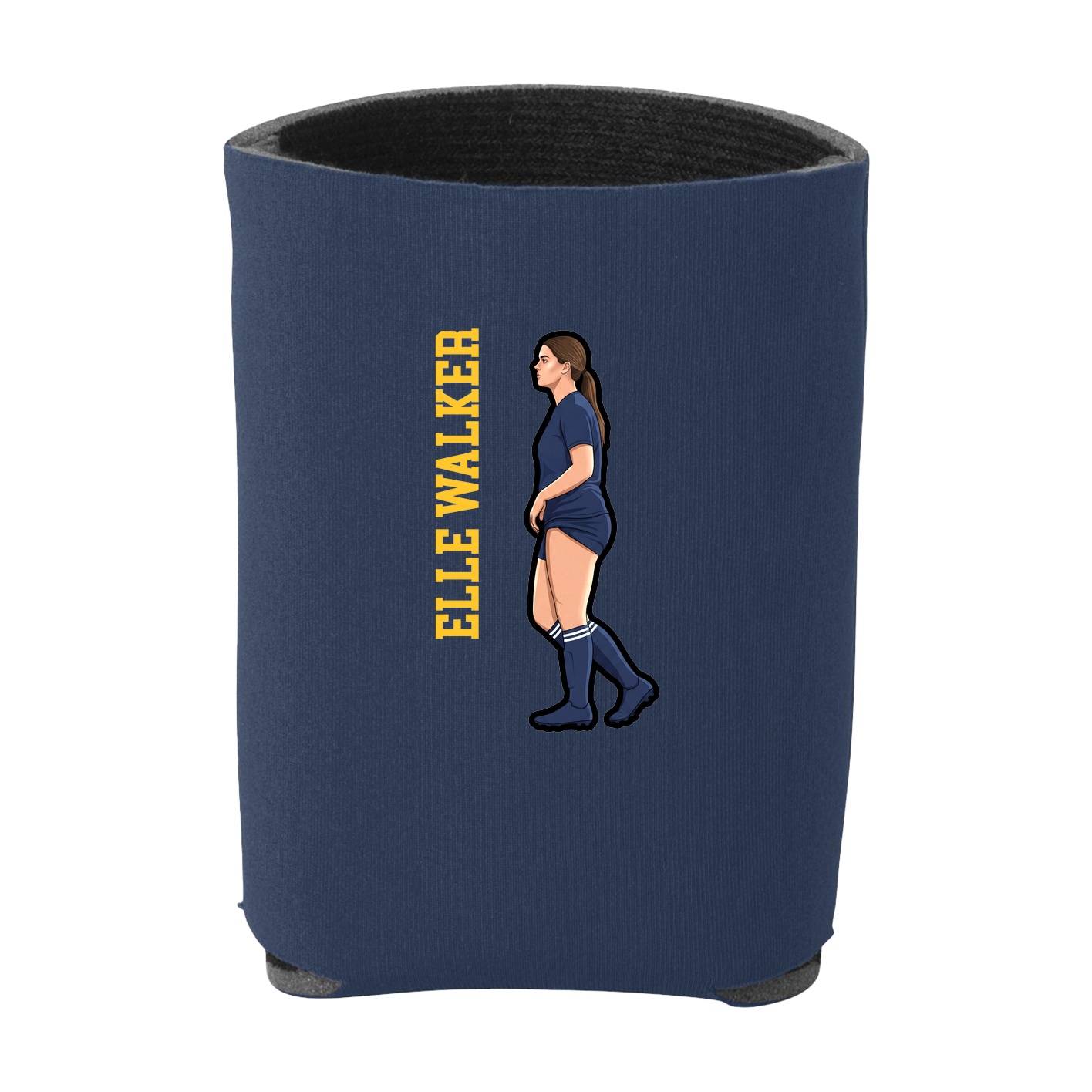 Can Holder — Name Vertical in Navy