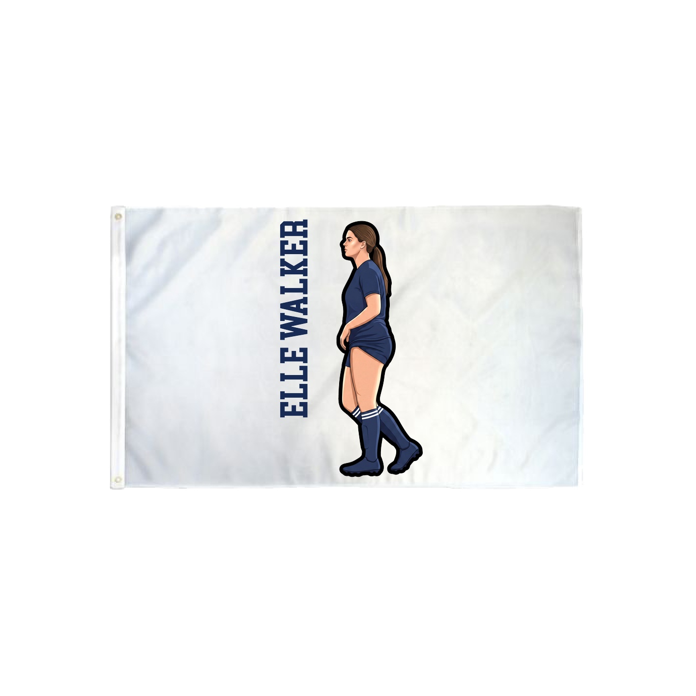 3x5 Flag — Name Vertical in Classic