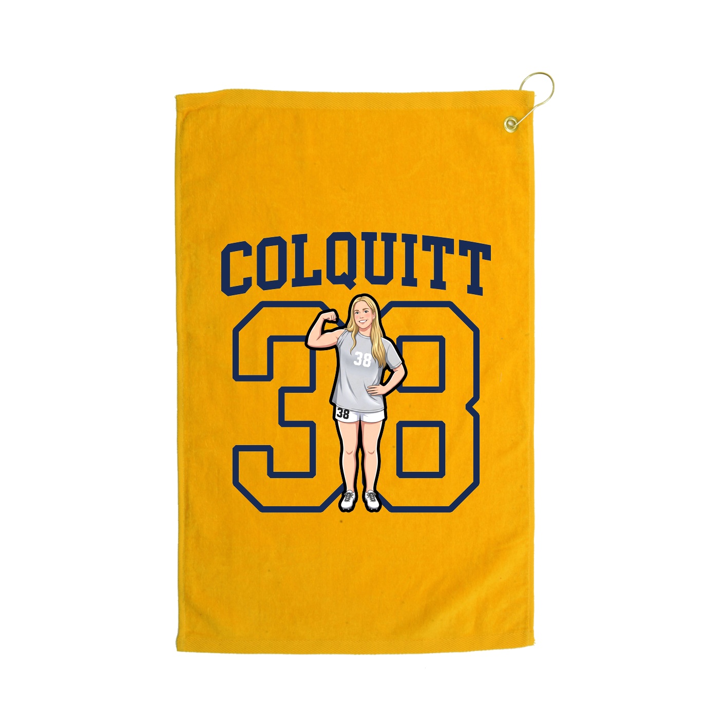 Terry Velour Golf Towel
