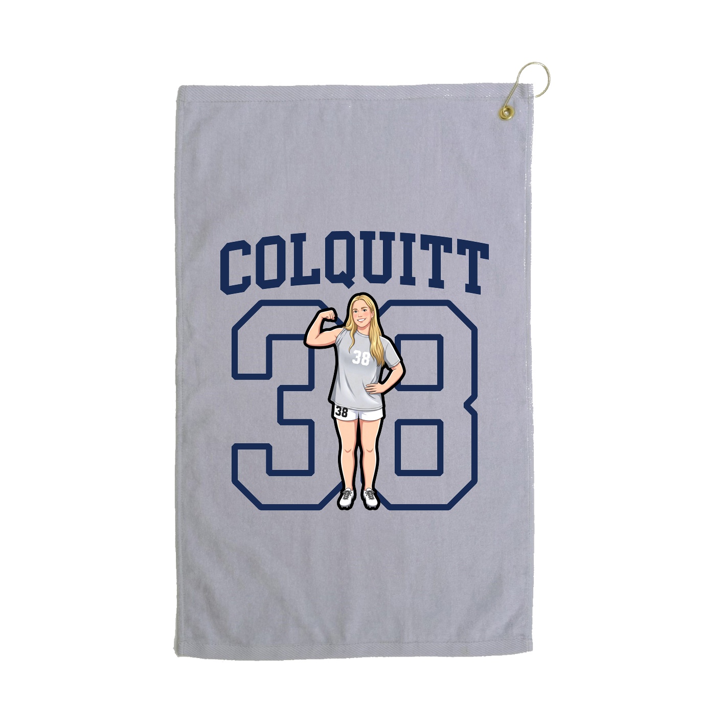 Golf Towel — Shirsey in Grey