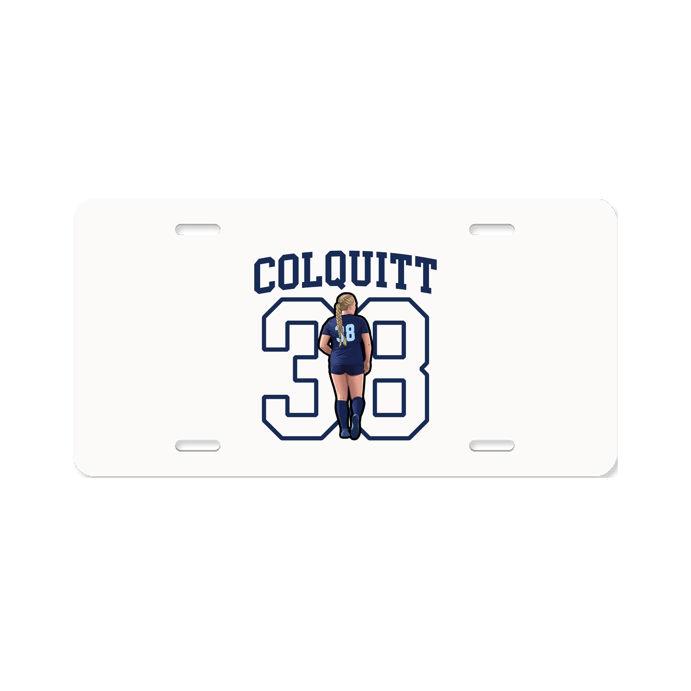 License Plate — Shirsey in Classic