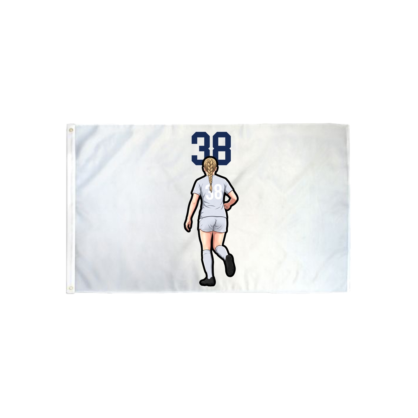 3x5 Flag — Number Top in Classic