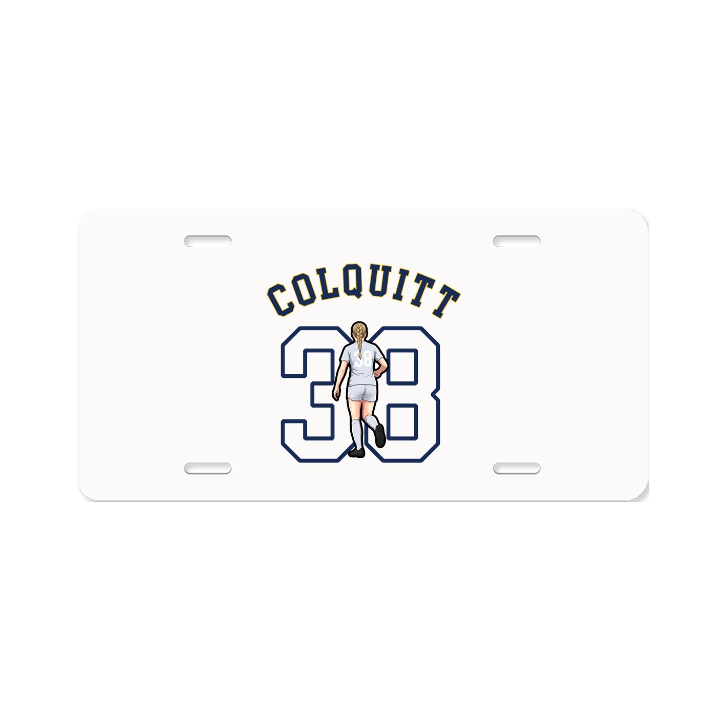 License Plate — Shirsey Arch in Classic