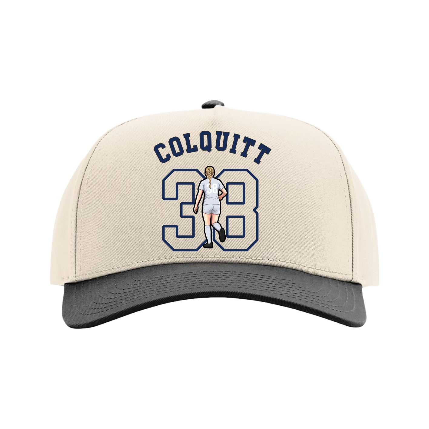 Full Fabric Five-Panel Champ Cap