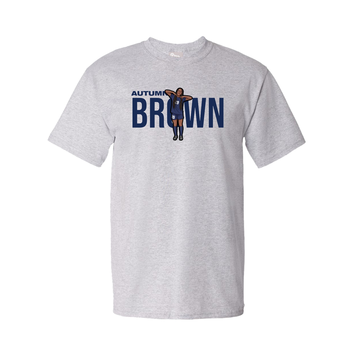 Tee — Player Name in Grey