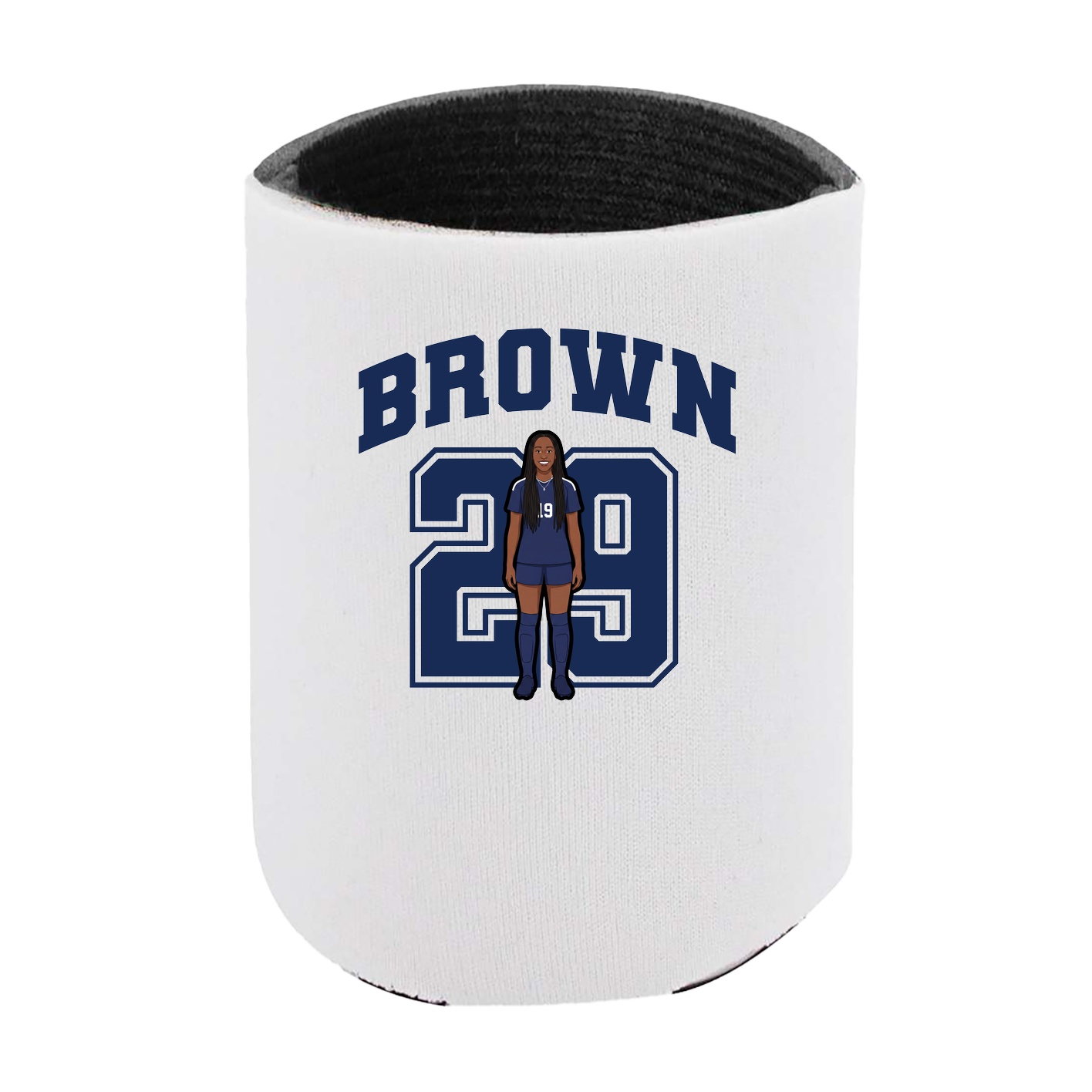 Can Holder — Number in White
