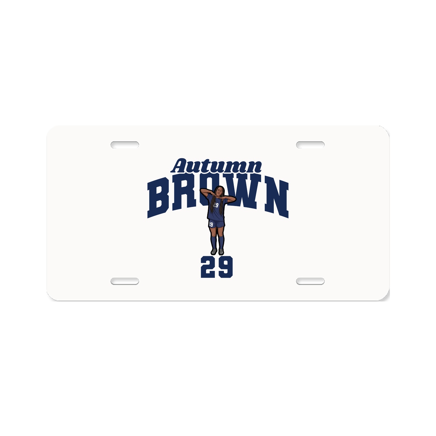 License Plate — Signature Arch in Classic