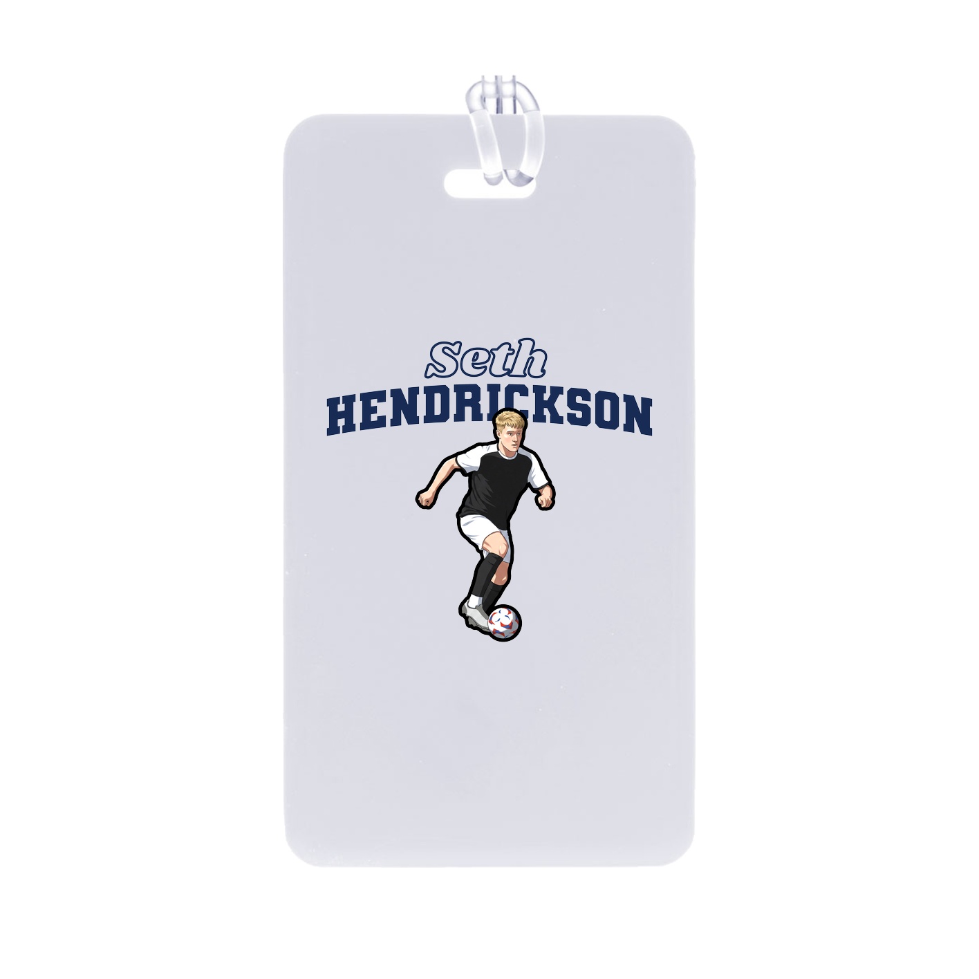 Bag Tag — Name Arch in Classic