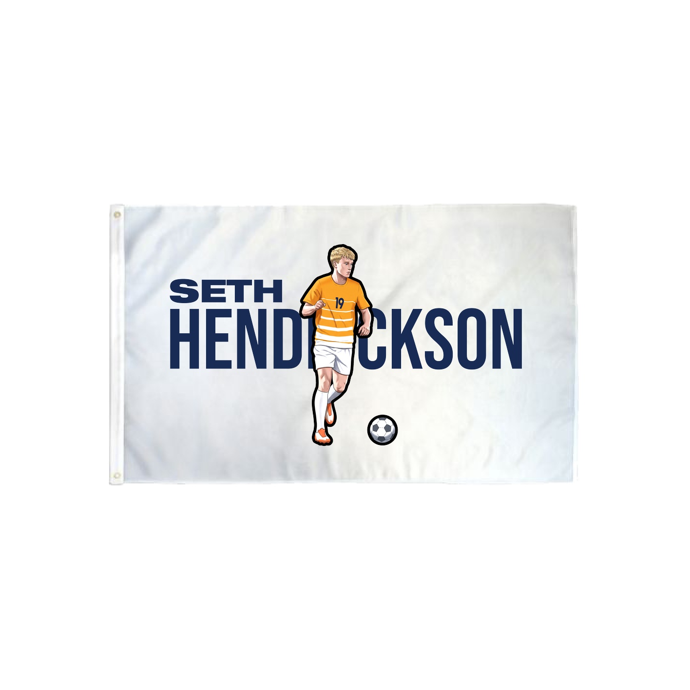 3x5 Flag — Player Name in Classic