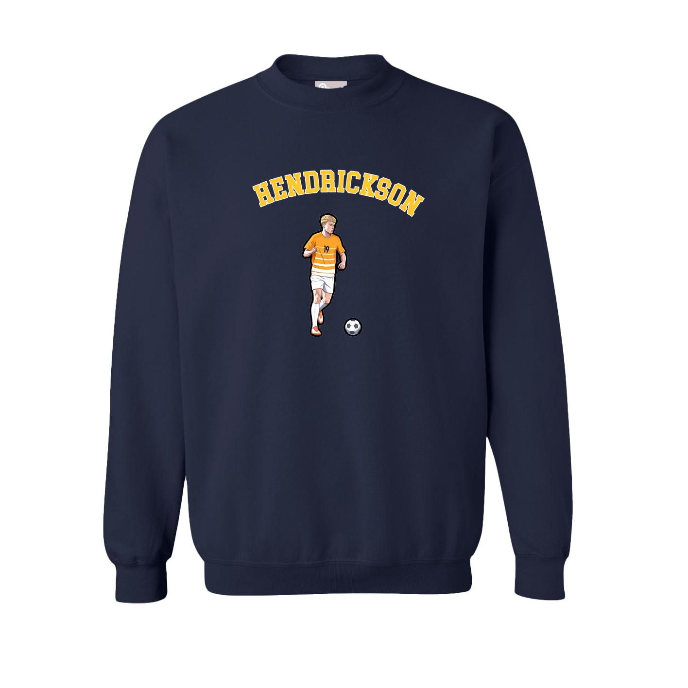 Fleece Crew — Shirsey Arch in Navy