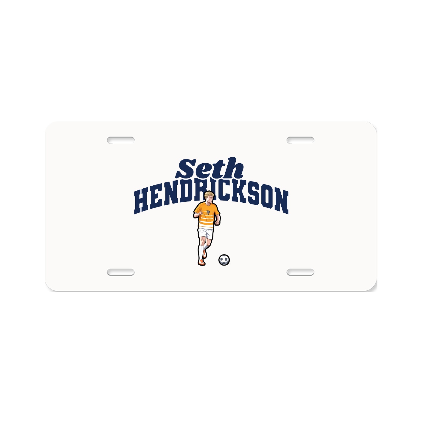 License Plate — Signature Arch in Classic