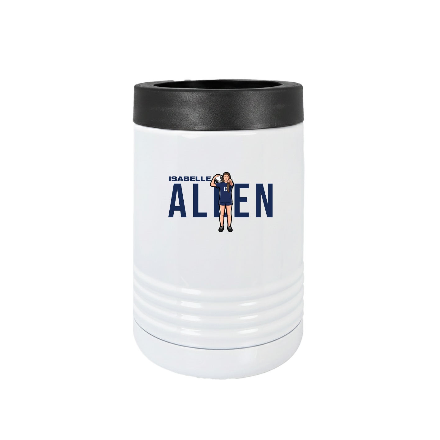 Beverage Holder — Player Name in White
