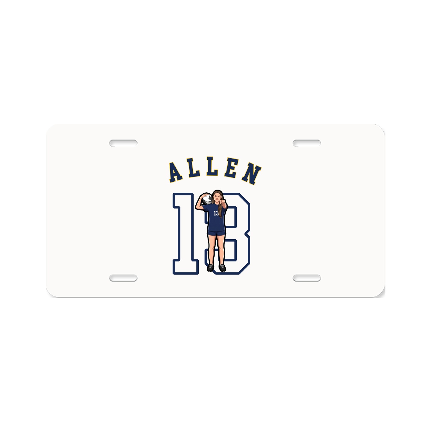 License Plate — Shirsey Arch in Classic