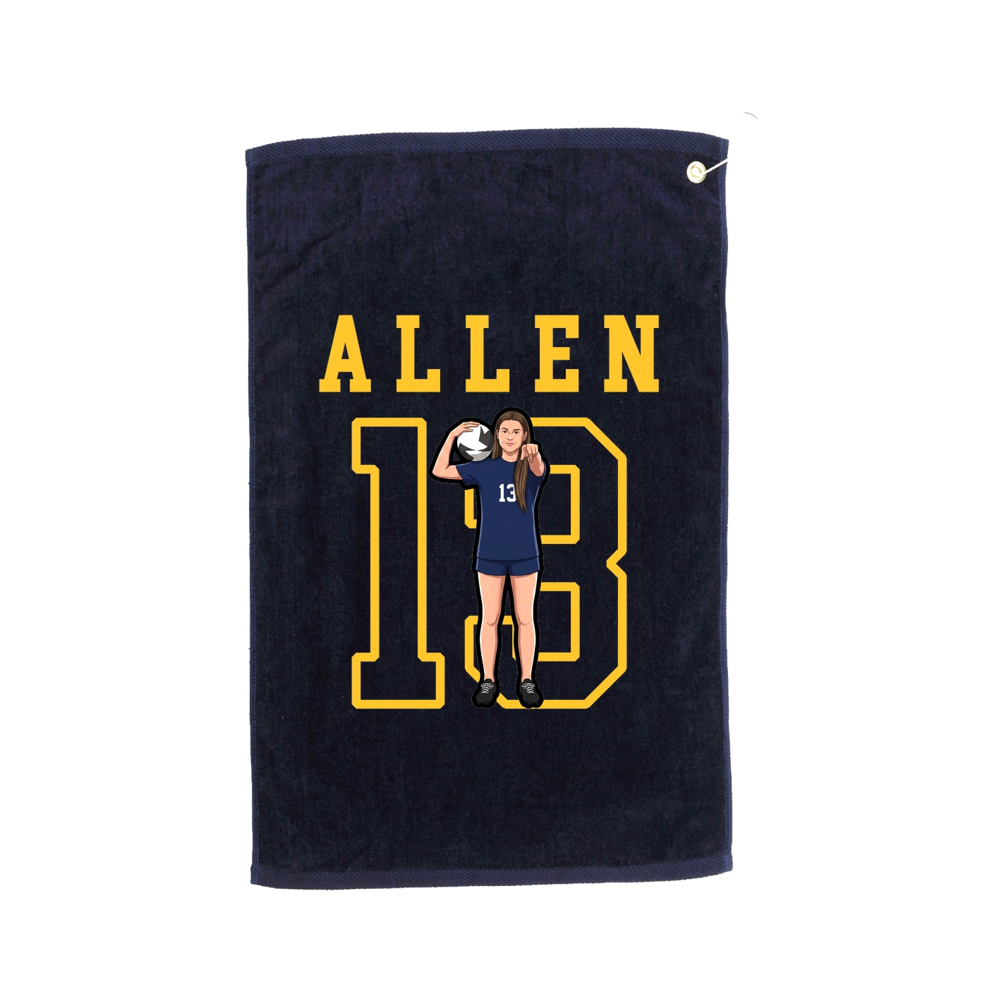 Golf Towel — Shirsey in Navy
