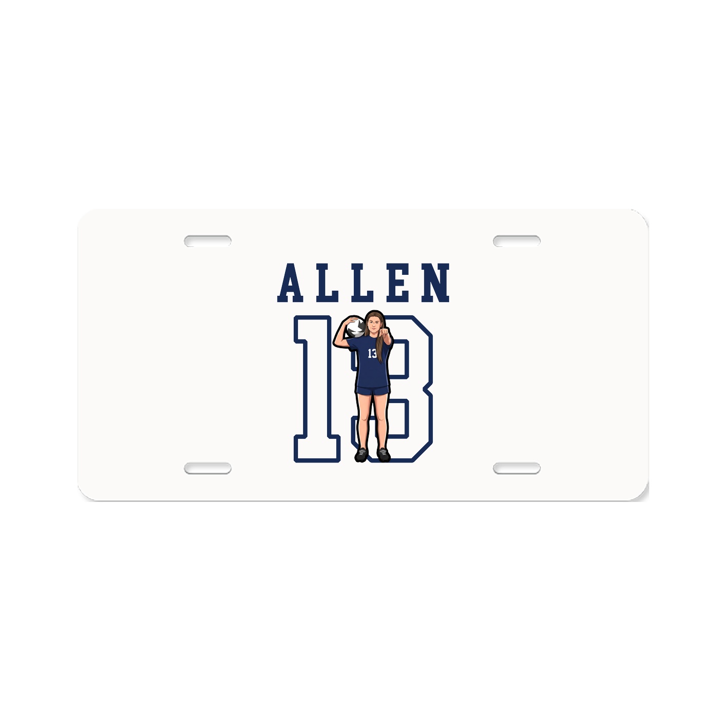 License Plate — Shirsey in Classic