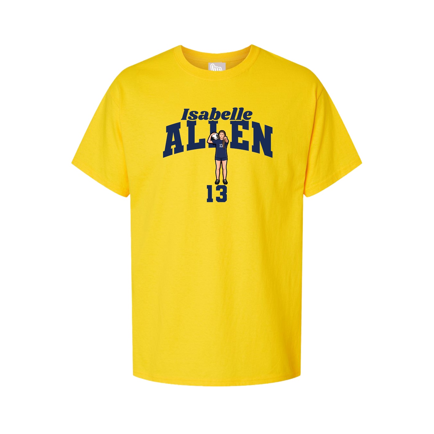 Tee — Signature Arch in Gold