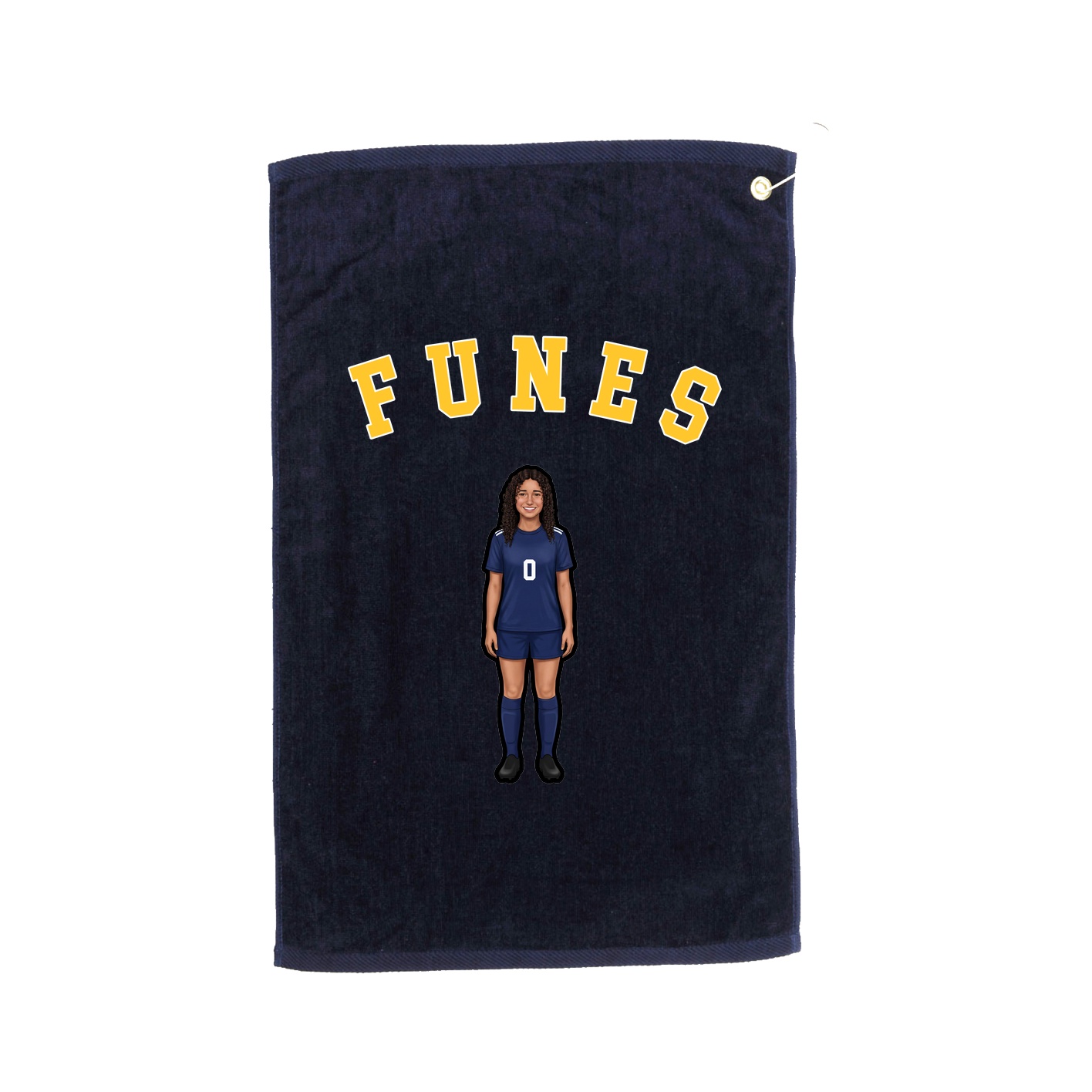 Golf Towel — Shirsey Arch in Navy