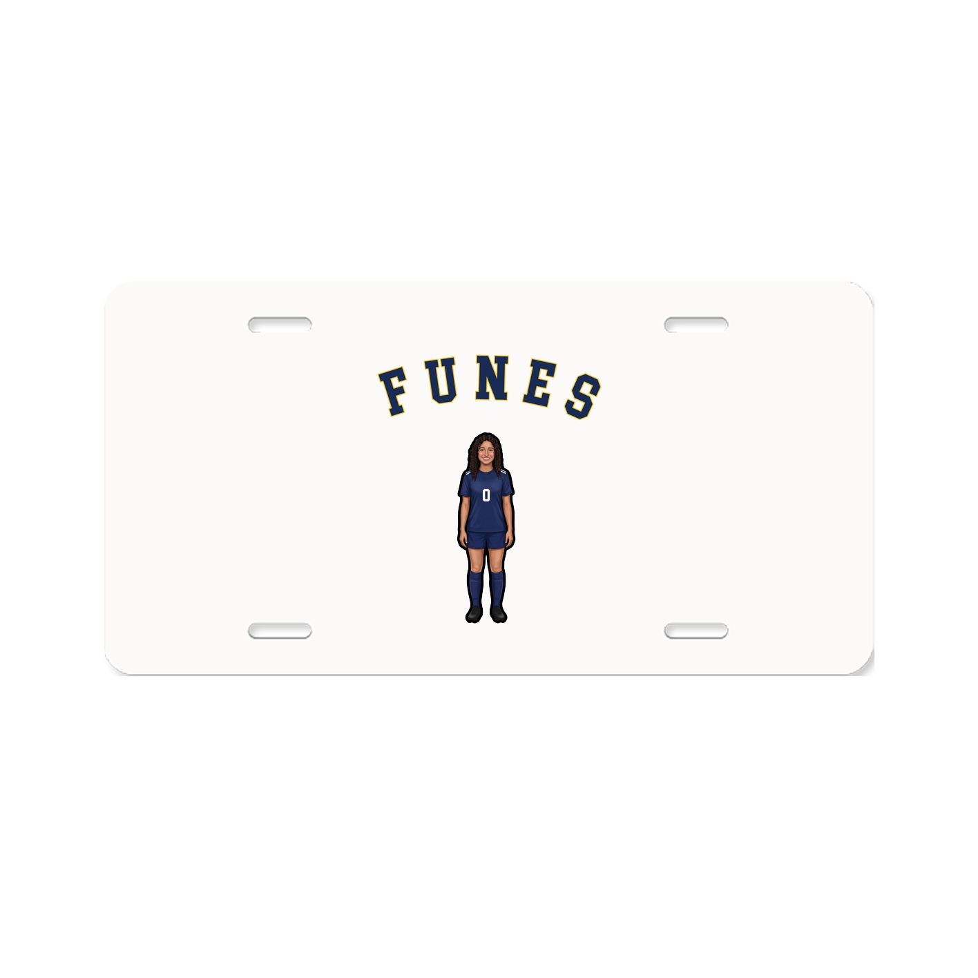 License Plate — Shirsey Arch in Classic