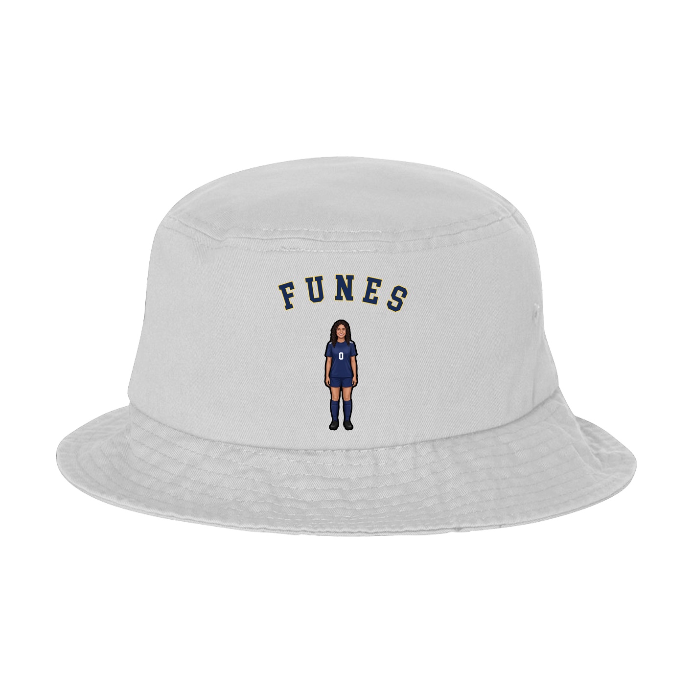 Bucket Cap — Shirsey Arch in White
