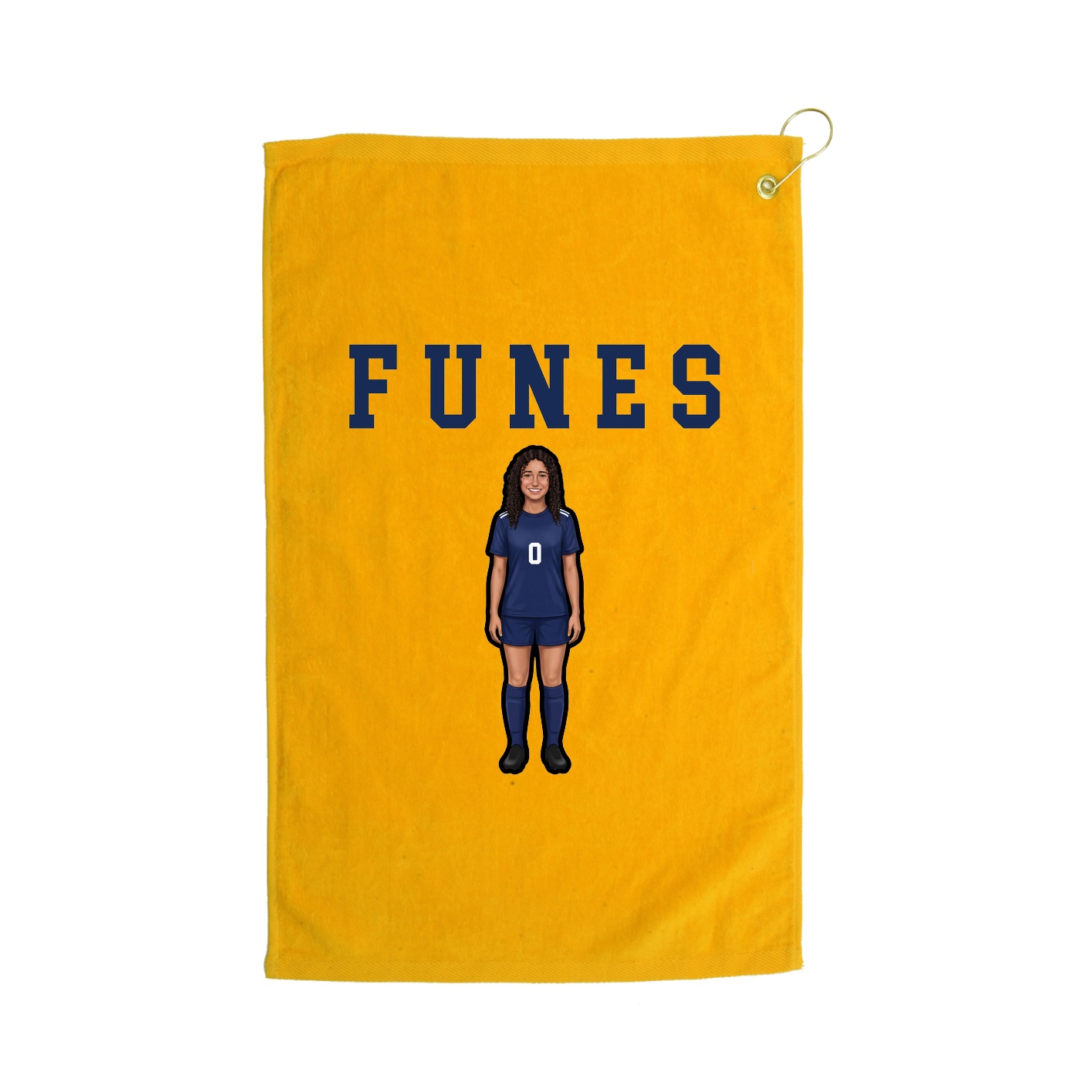 Golf Towel — Shirsey in Gold