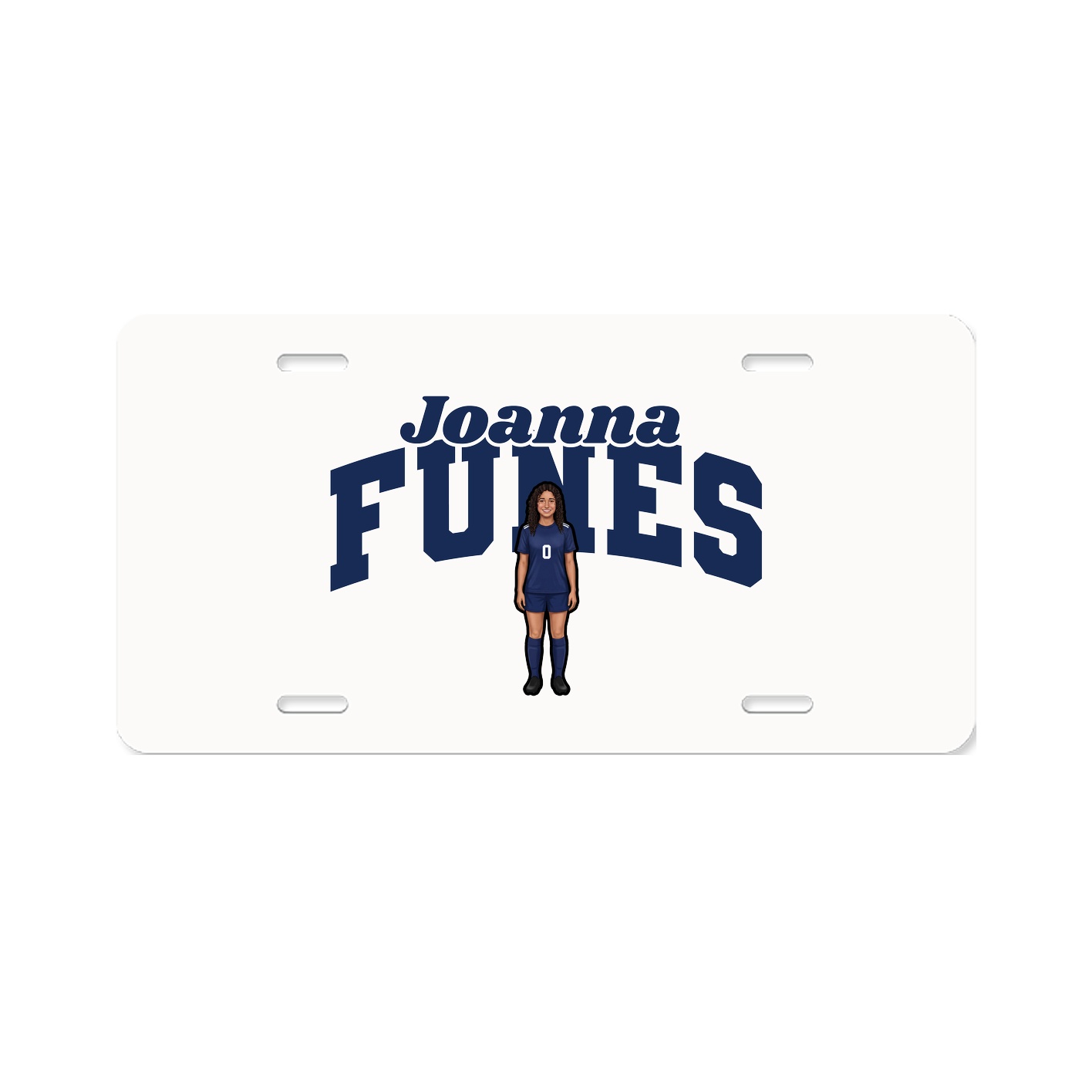 License Plate — Signature Arch in Classic