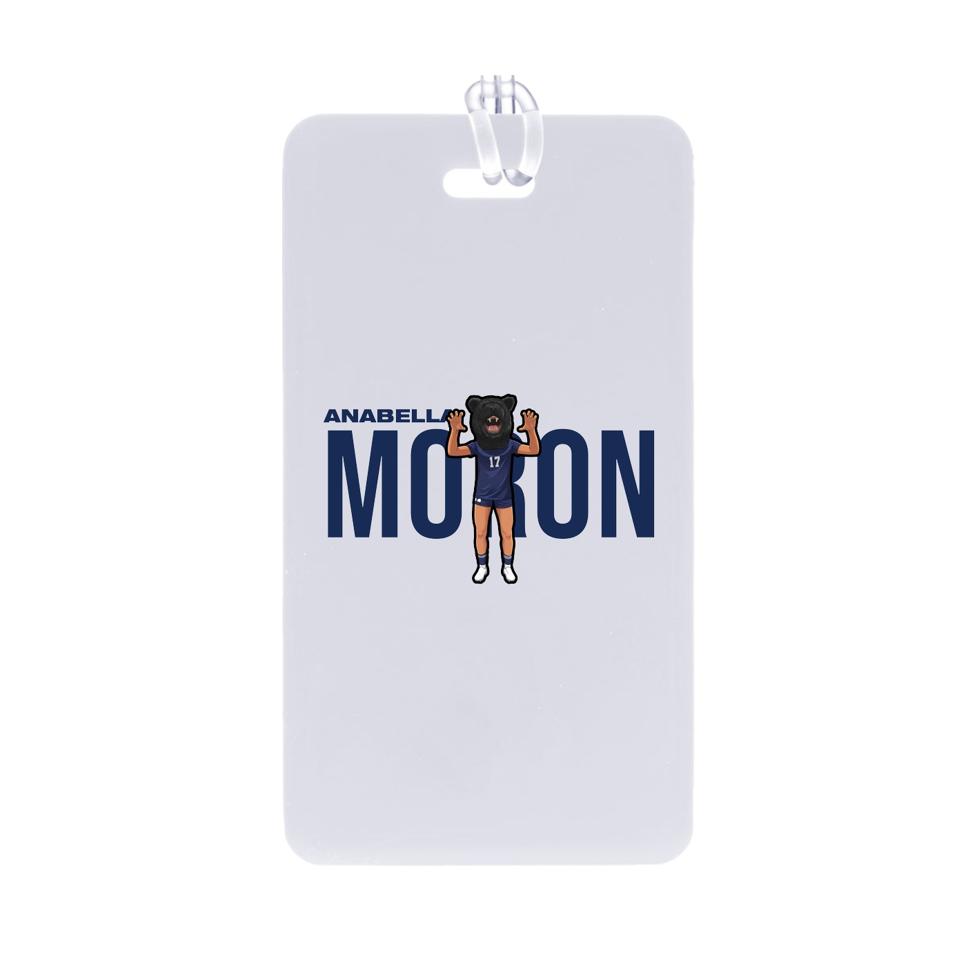Bag Tag — Player Name in Classic